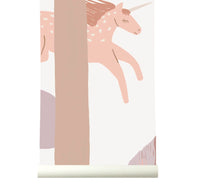 RB386 - Roomblush Unicorn Wallpaper, Papier peint, Behang, Tapete
