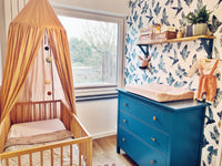 RB212 Behang Swallows blue - roomblush