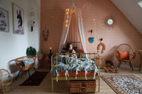RB121 Behang Hearts copperblush - roomblush