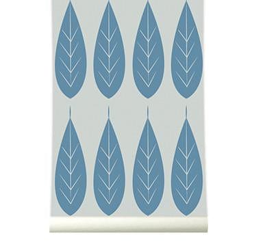 RB099 Behang Botanic blue - roomblush