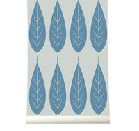 RB099 Behang Botanic blue - roomblush