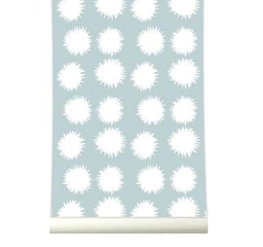 RB110 Behang Fluff softblue - roomblush