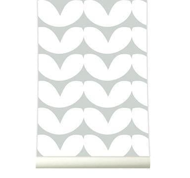 RB122 Behang Hearts grey - roomblush